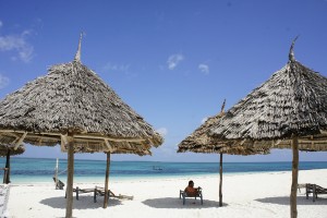 Relaxing in Kendwa, Zanzibar