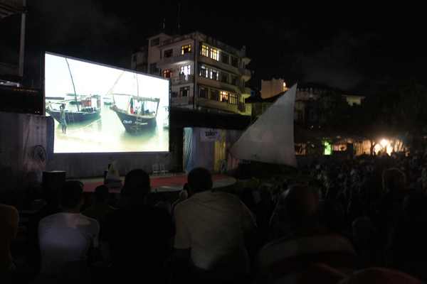 ZIFF Zanzibar International Film Festivals int he Old Fort